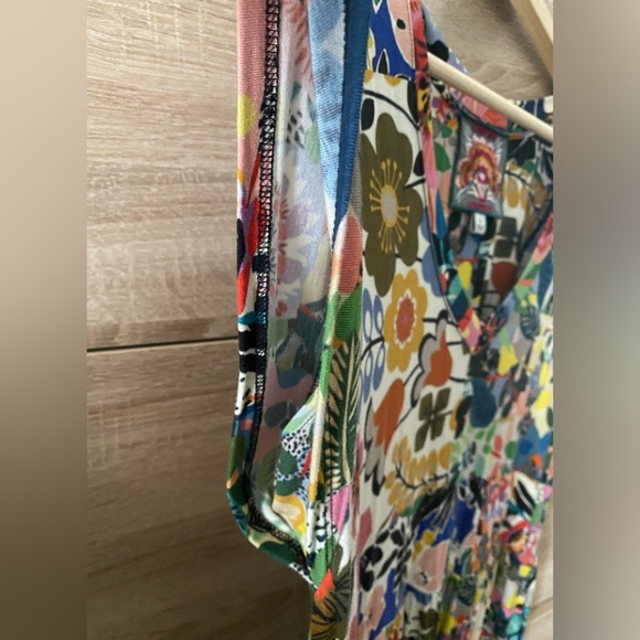 Johnny Was Dress Sz. S Pretty Fabric - Picture 4 of 6